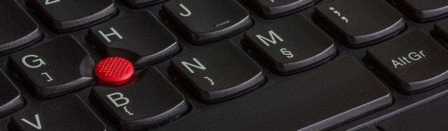 Close-up of laptop keyboard